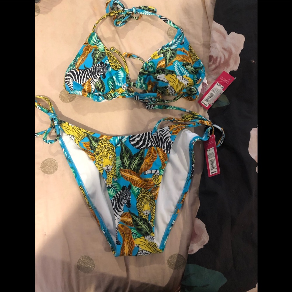 2 piece string bikini-🌴🦓🐅👙 - Picture 5 of 8